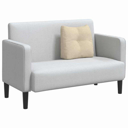 Polštář Na Záda Krémová 45 X 24 X 50 Cm Textil
