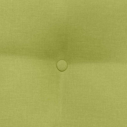 Polštář Na Záda Světlá Zelená 45 X 24 X 50 Cm Textil