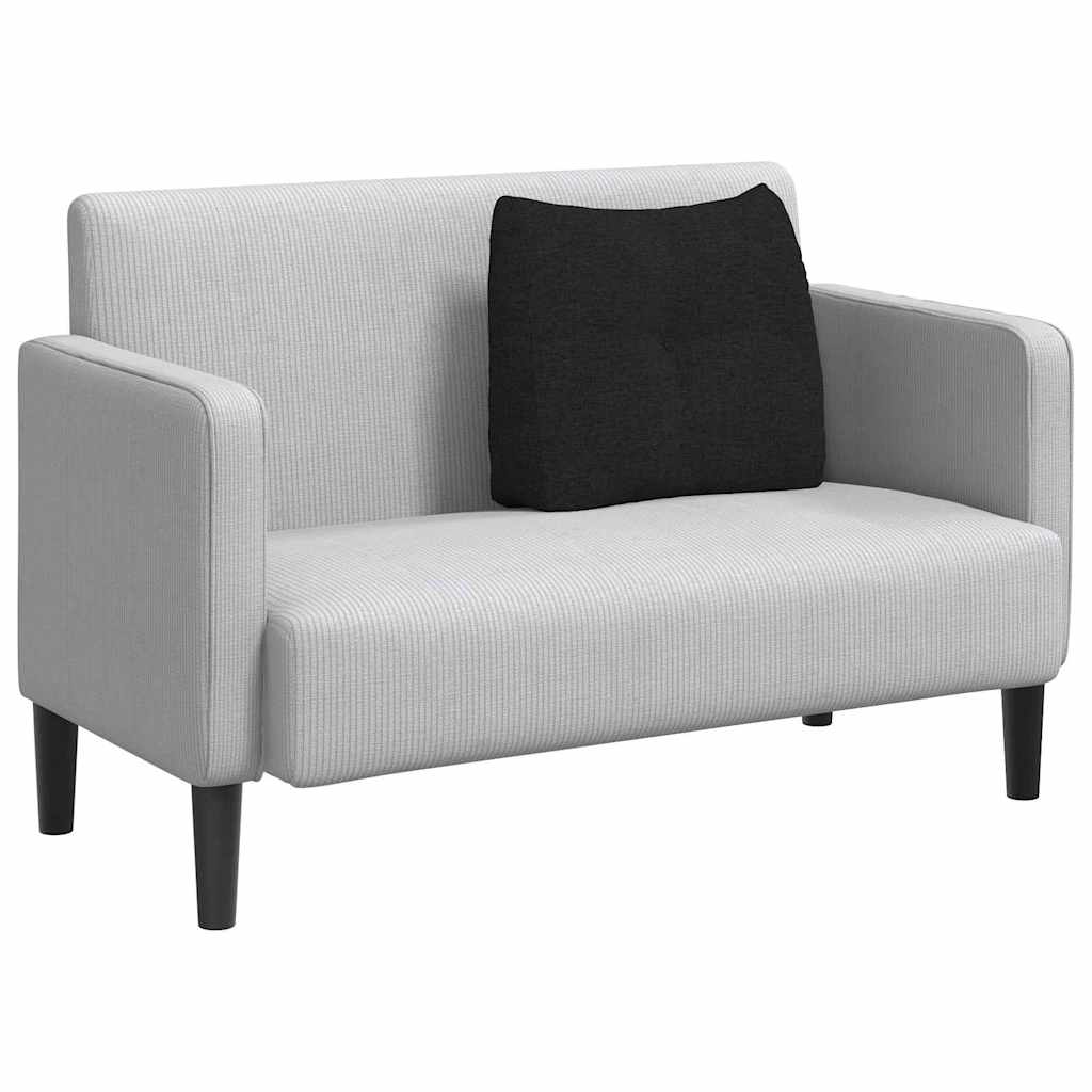 Polštář Na Záda Černá 60 X 24 X 50 Cm Textil