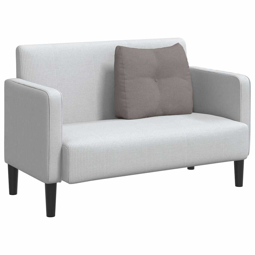 Polštář Na Záda Taupe 60 X 24 X 50 Cm Textil