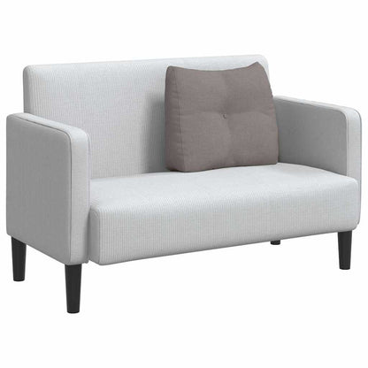 Polštář Na Záda Taupe 60 X 24 X 50 Cm Textil