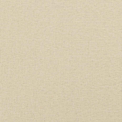 Polštář Na Záda Krémová 80 X 24 X 50 Cm Textil