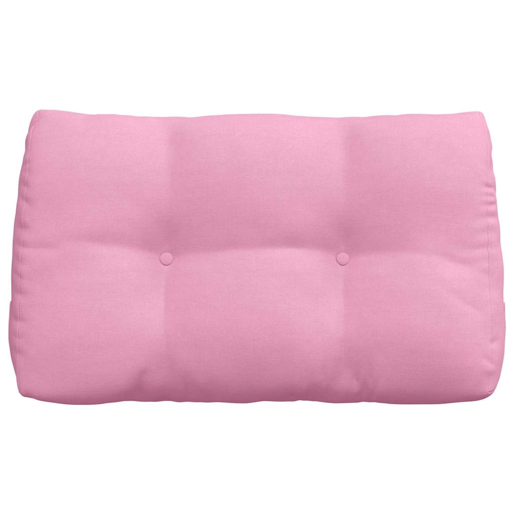 Polštář Na Záda Růžová 80 X 24 X 50 Cm Textil
