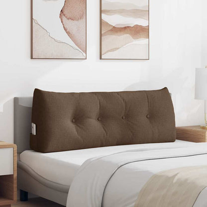 Polštář Na Záda Hnědá 120 X 24 X 50 Cm Textil