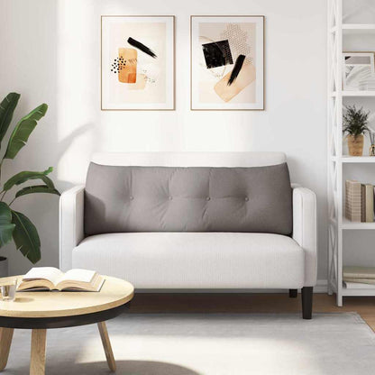 Polštář Na Záda Taupe 140 X 24 X 50 Cm Textil