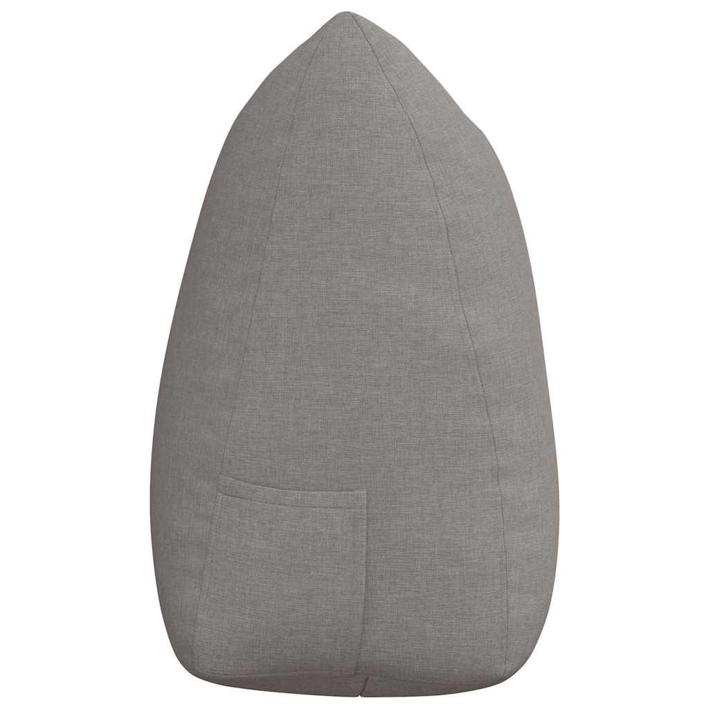 Polštář Na Záda Taupe 140 X 24 X 50 Cm Textil