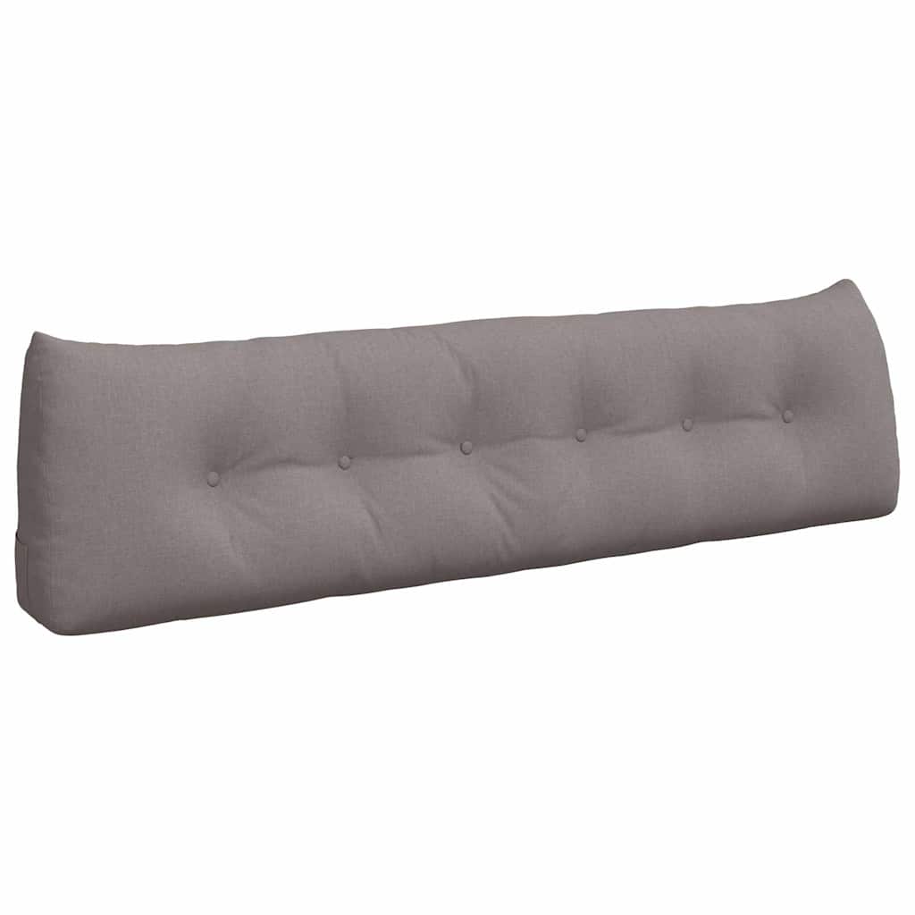 Polštář Na Záda Taupe 180 X 24 X 50 Cm Textil