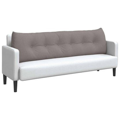 Polštář Na Záda Taupe 180 X 24 X 50 Cm Textil