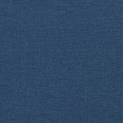 Polštář Na Záda Modrá 200 X 24 X 50 Cm Textil