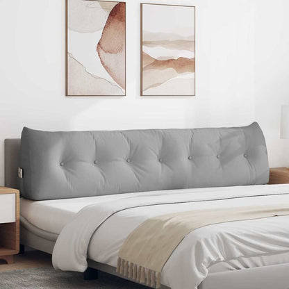 Polštář Na Záda Oblačno Šedá 200 X 24 X 50 Cm Textil