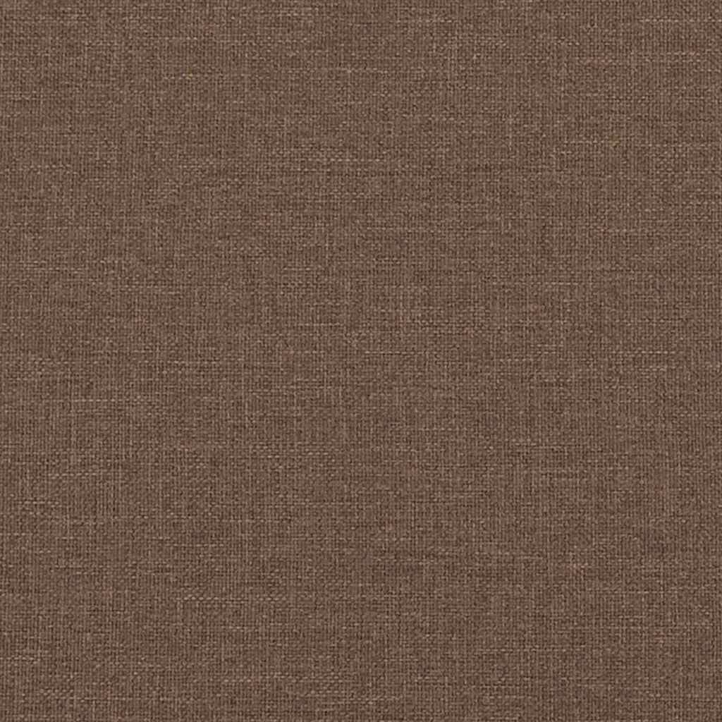Polštář Na Záda Hnědá 50 X 19 X 45 Cm Textil