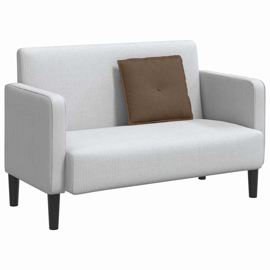Polštář Na Záda Hnědá 50 X 19 X 45 Cm Textil