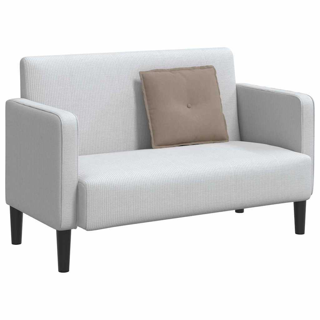 Polštář Na Záda Taupe 50 X 45 Cm Mikrovlákno