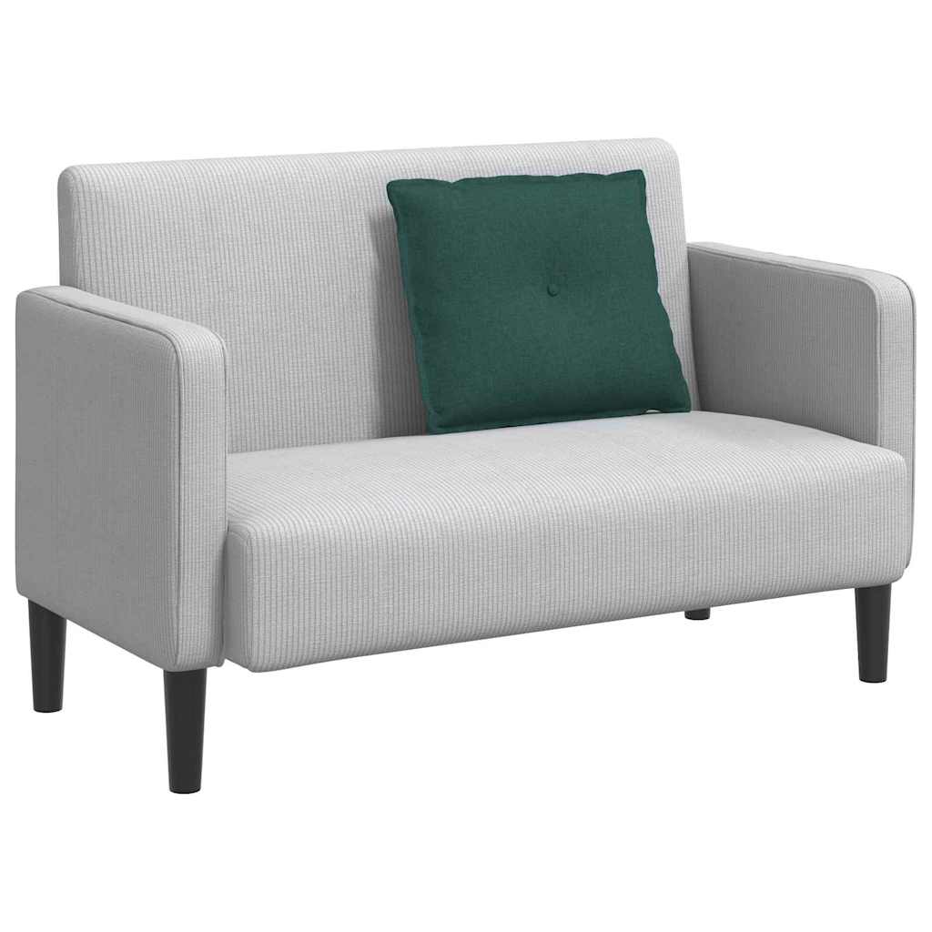Polštář Na Záda Tmavě Zelená 60 X 19 X 50 Cm Textil