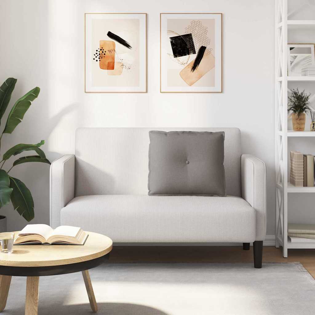 Polštář Na Záda Taupe 60 X 19 X 50 Cm Textil