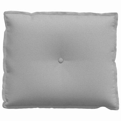 Polštář Na Záda Oblačno Šedá 60 X 19 X 50 Cm Textil