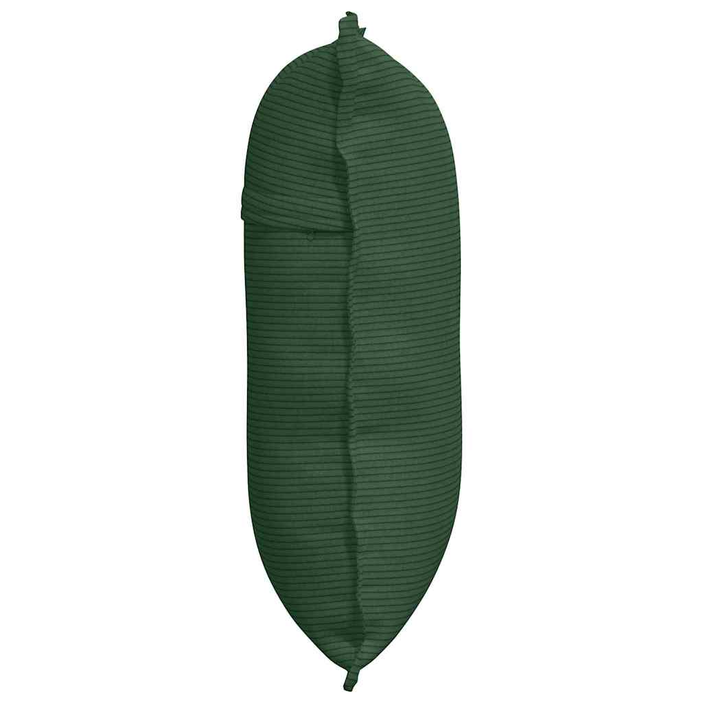 Polštář Na Záda Jungle Green 60 X 50 Cm Žebrovaná Látka