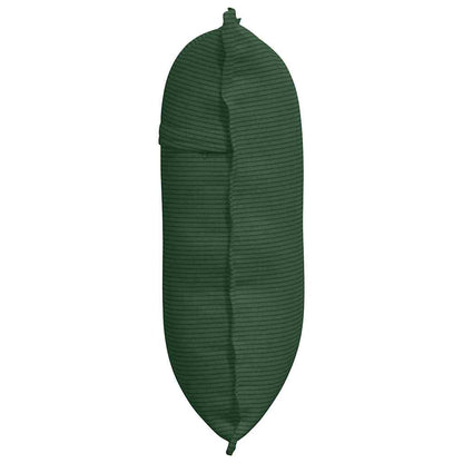 Polštář Na Záda Jungle Green 60 X 50 Cm Žebrovaná Látka