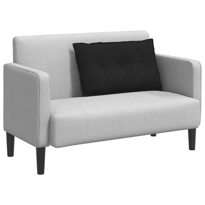 Polštář Na Záda Černá 80 X 19 X 50 Cm Textil