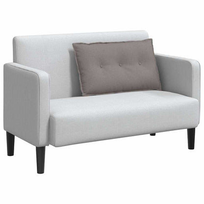 Polštář Na Záda Taupe 80 X 19 X 50 Cm Textil