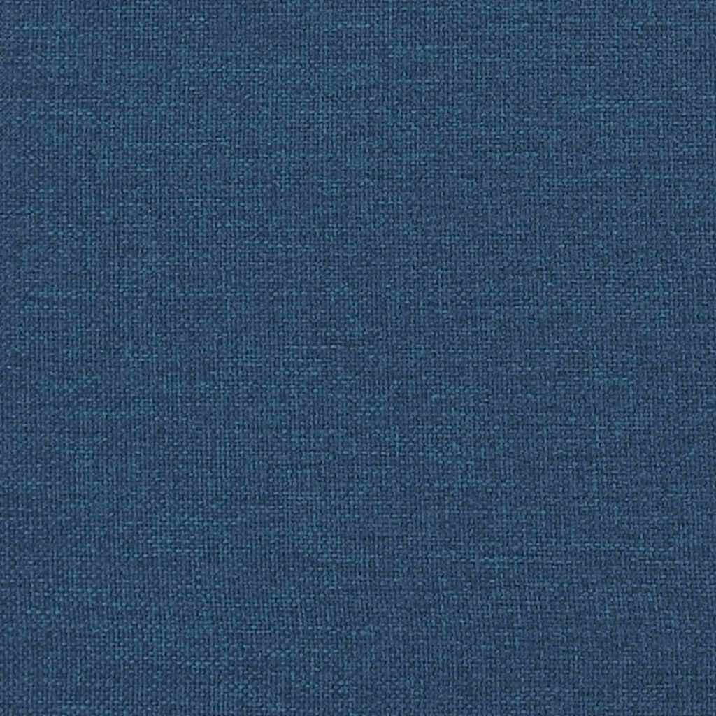 Polštář Na Záda Modrá 80 X 19 X 50 Cm Textil