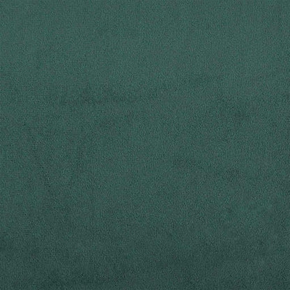 Polštář Na Záda Tmavě Zelená 80 X 50 Cm Žebrovaná Látka