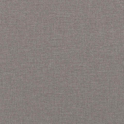 Polštář Na Záda Taupe 100 X 19 X 50 Cm Textil
