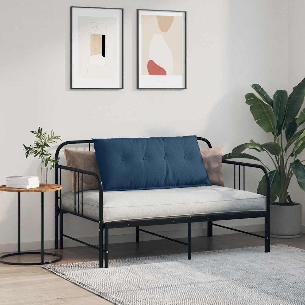Polštář Na Záda Modrá 100 X 19 X 50 Cm Textil