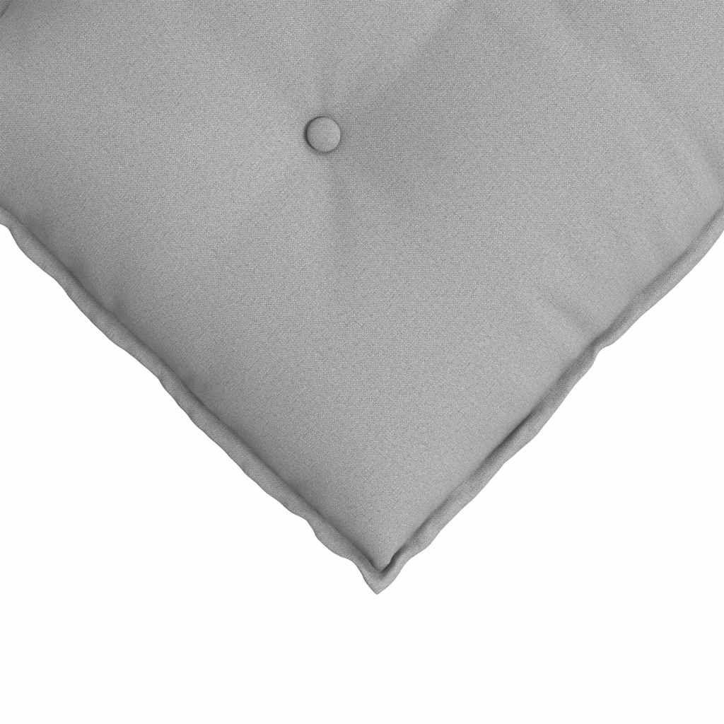 Polštář Na Záda Oblačno Šedá 100 X 19 X 50 Cm Textil