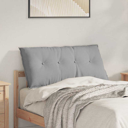 Polštář Na Záda Oblačno Šedá 100 X 19 X 50 Cm Textil