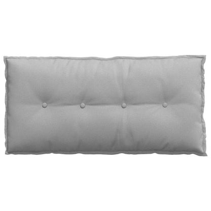Polštář Na Záda Oblačno Šedá 100 X 19 X 50 Cm Textil