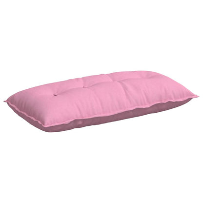 Polštář Na Záda Růžová 100 X 19 X 50 Cm Textil