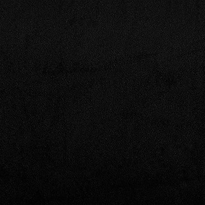 Polštář Na Záda Černá 100 X 50 Cm Mikrovlákno