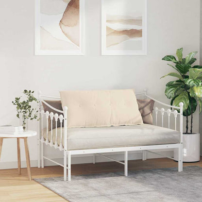 Polštář Na Záda Béžová 100 X 50 Cm Mikrovlákno
