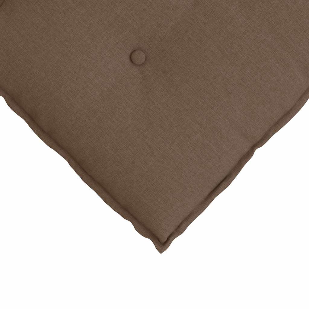 Polštář Na Záda Hnědá 120 X 19 X 50 Cm Textil