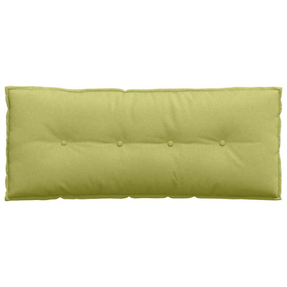 Polštář Na Záda Světlá Zelená 120 X 19 X 50 Cm Textil