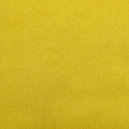 Polštář Na Záda Žlutá 120 X 50 Cm Žebrovaná Látka