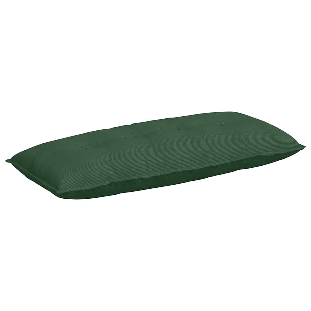 Polštář Na Záda Jungle Green 120 X 50 Cm Žebrovaná Látka