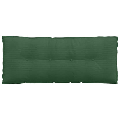 Polštář Na Záda Jungle Green 120 X 50 Cm Žebrovaná Látka