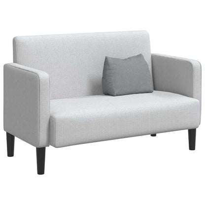 Polštář Na Záda Světle Šedá 45 X 20 X 35 Cm Textil