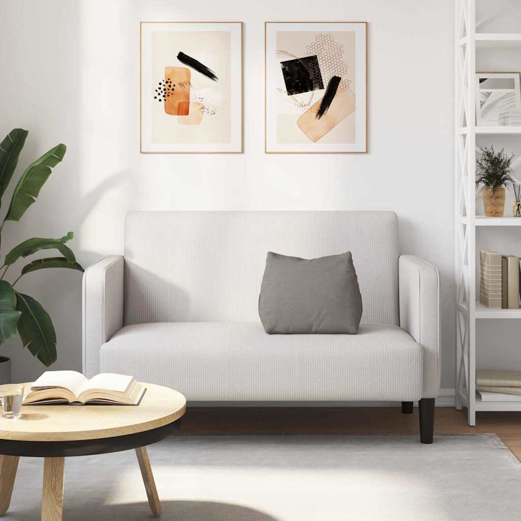 Polštář Na Záda Taupe 45 X 20 X 35 Cm Textil