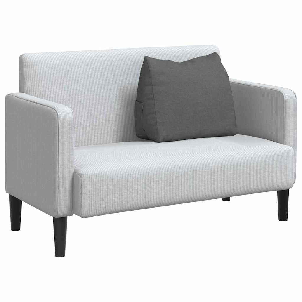 Polštář Na Záda Tmavě Šedá 60 X 20 X 50 Cm Textil