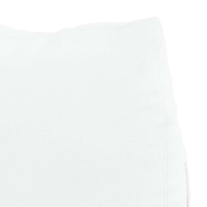 Polštář Na Záda Bílá 60 X 20 X 50 Cm Textil