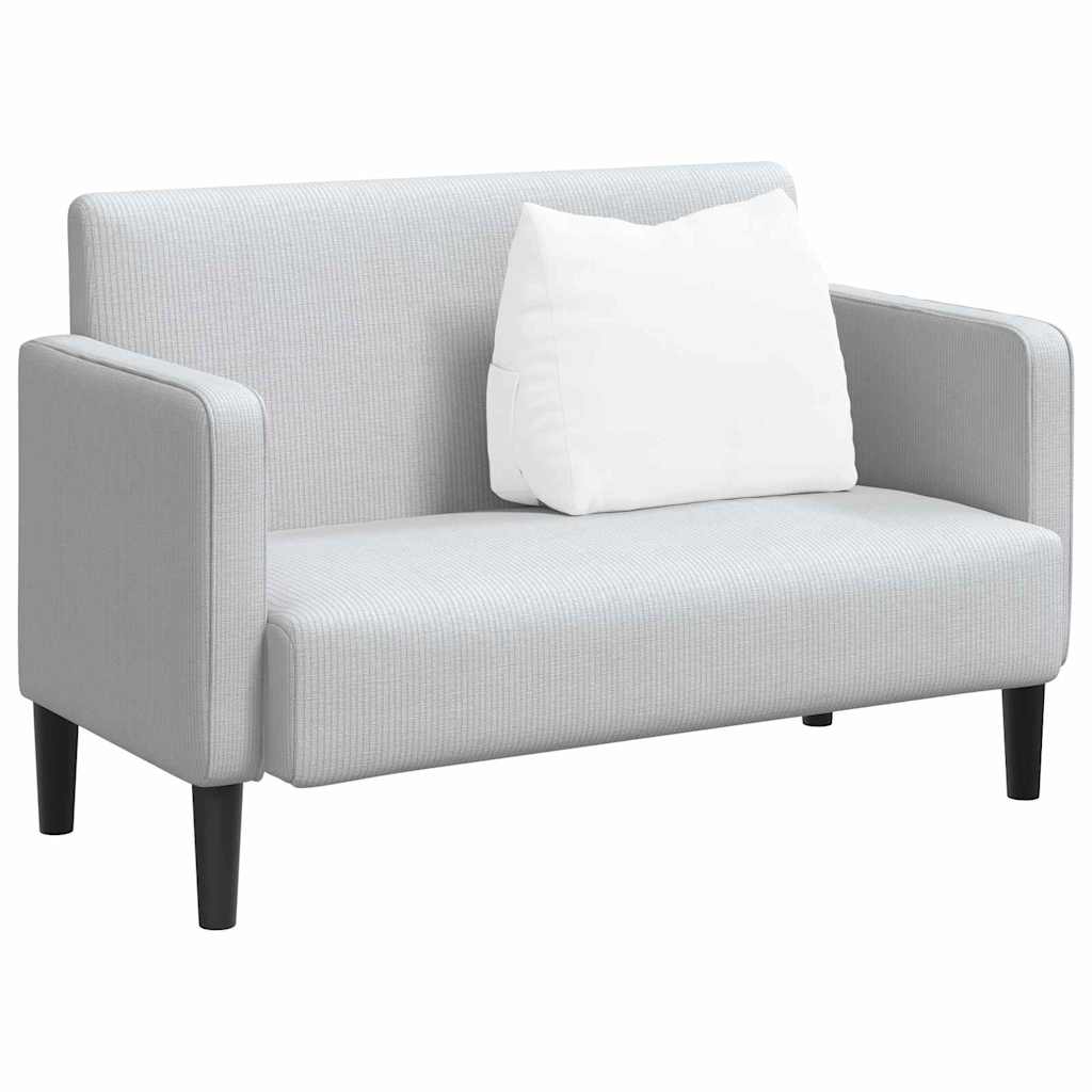 Polštář Na Záda Bílá 60 X 20 X 50 Cm Textil
