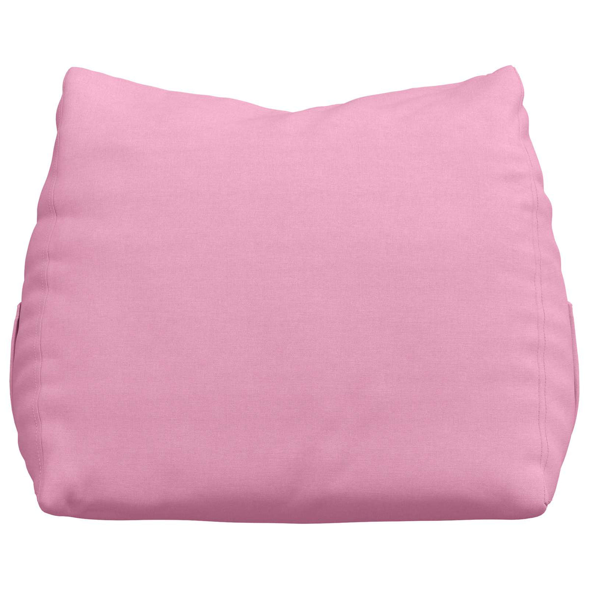 Polštář Na Záda Růžová 60 X 20 X 50 Cm Textil