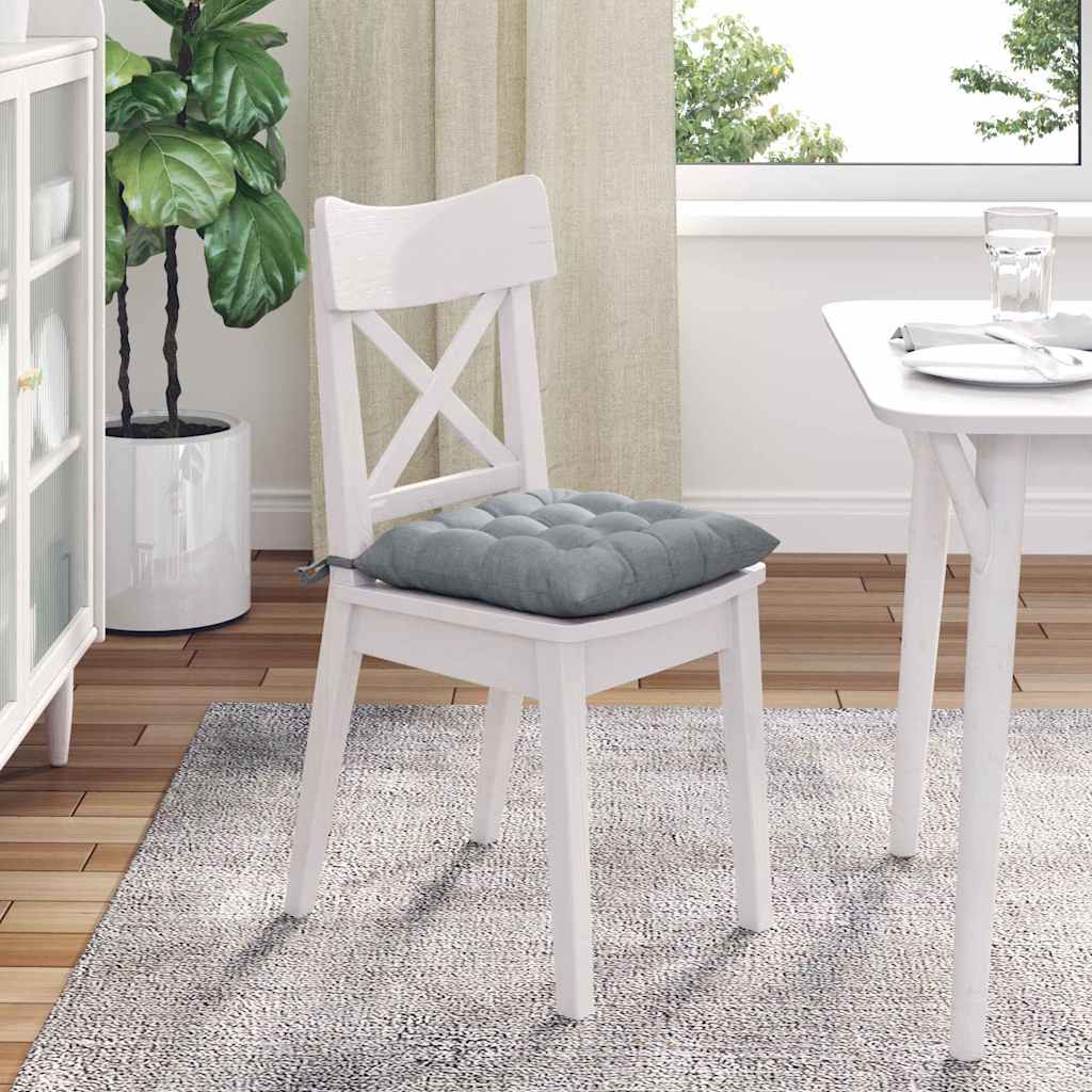Polštáře Na Sedadla 4 Ks Textil 40 X 40 X 6 Cm
