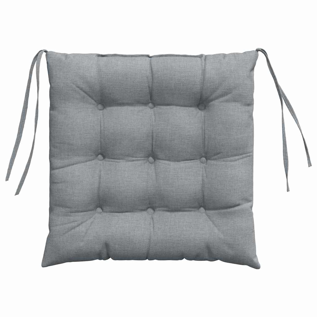 Polštáře Na Sedadla 4 Ks Textil 40 X 40 X 6 Cm