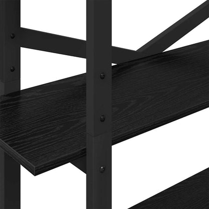 Knihovna 5 Úrovní 100 X 33,5 X 178 Cm Kompozitní Dřevo
