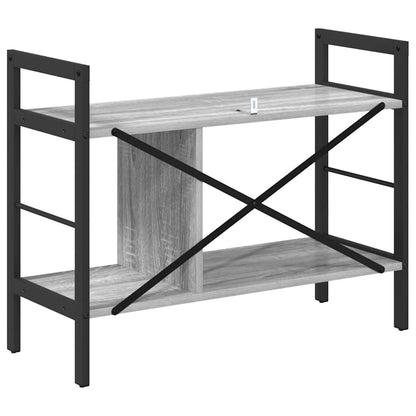 Knihovna 3 Úrovní 75 X 30 X 58,5 Cm Kompozitní Dřevo