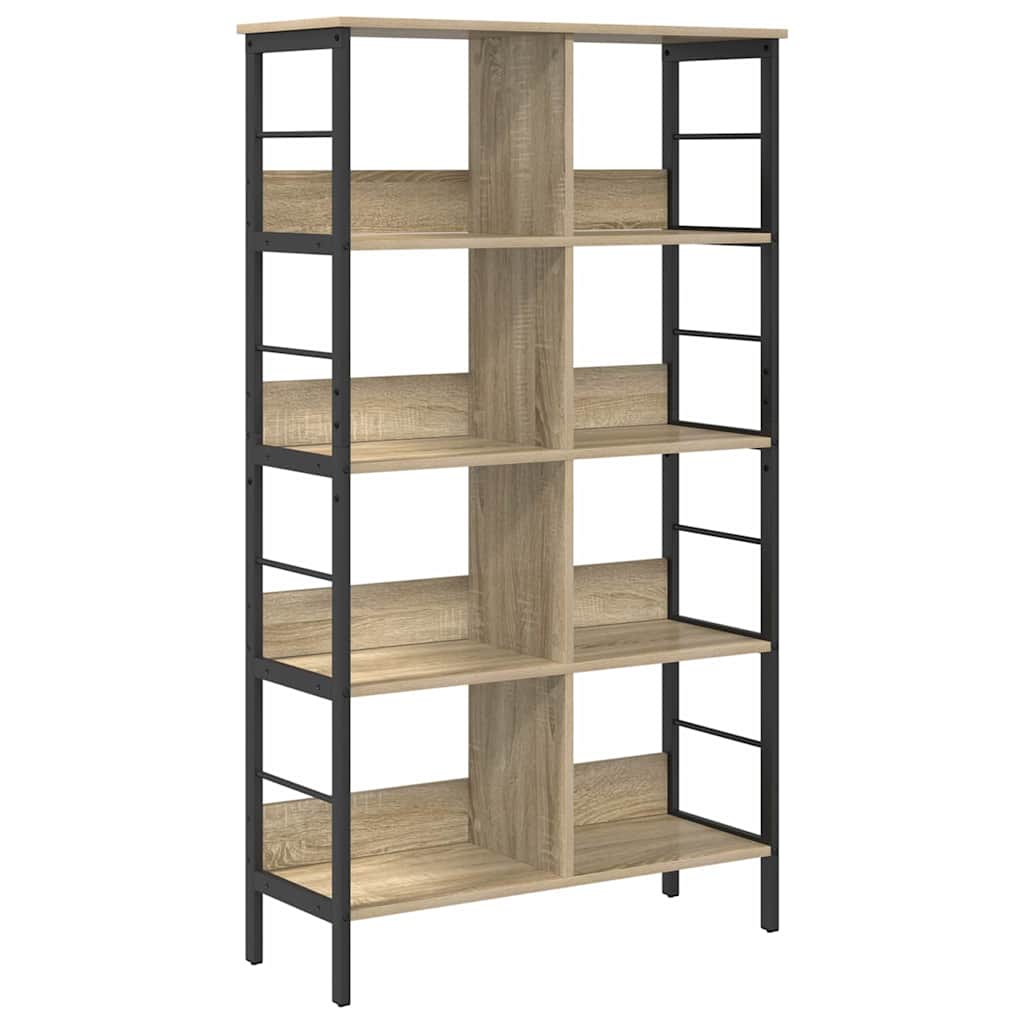 Knihovna 8 Úrovní 82 X 32 X 144,5 Cm Kompozitní Dřevo